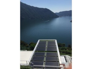fotovoltaico a cernobbio a picco sul lago